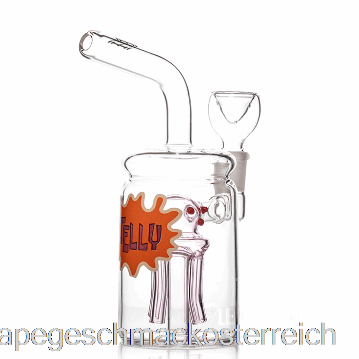 Hanf-Quallenglas-Bong, Rosafarbener Vape-Geschmack